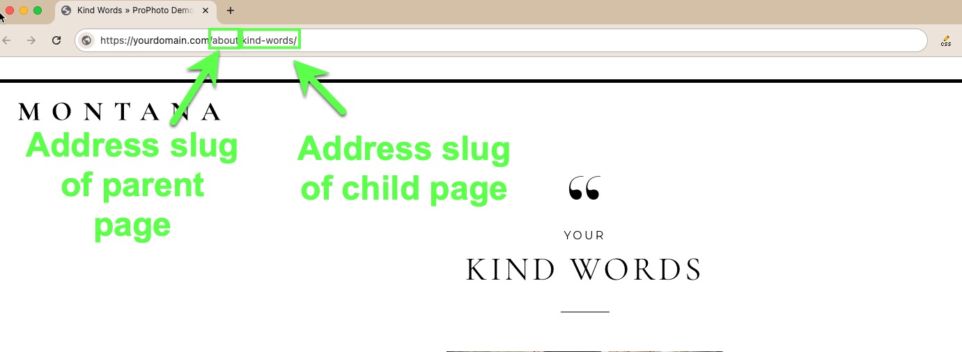 WordPress Nested Page URL Example.jpg