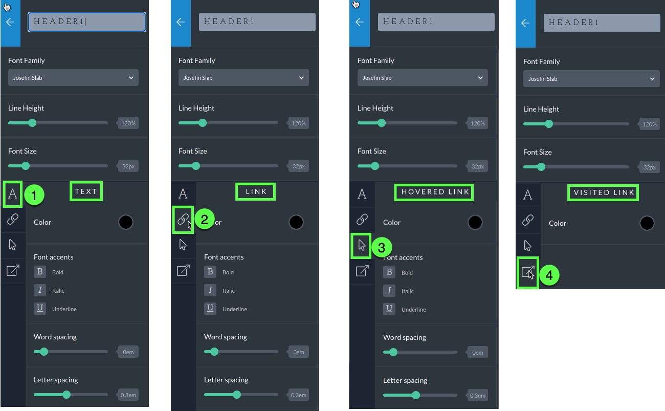 font style link tabs.jpg