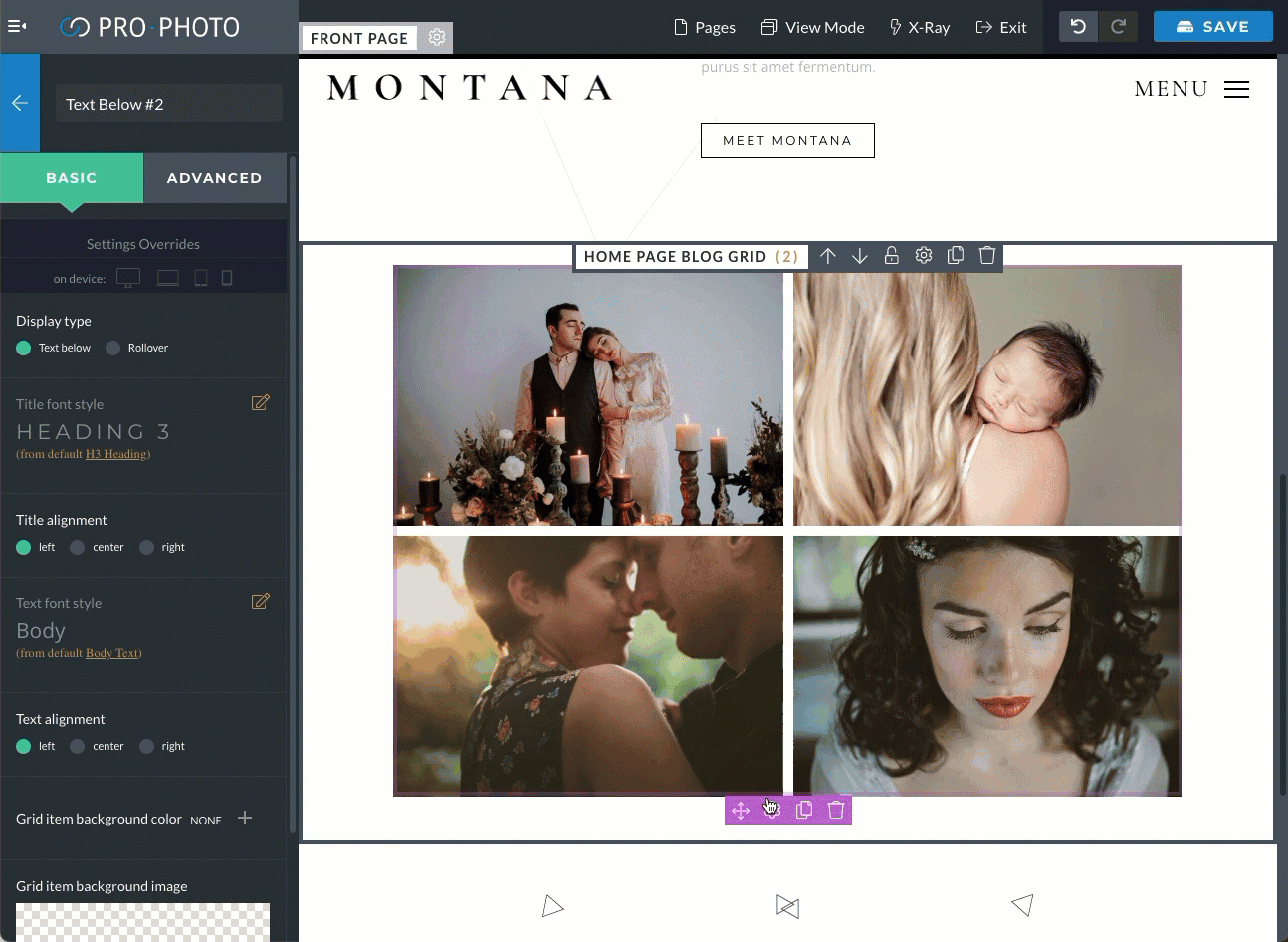 Applying a new grid style.gif