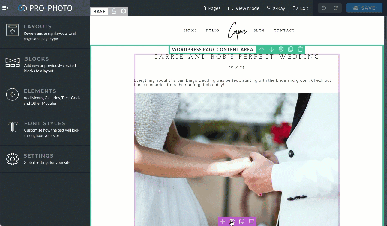 capri wordpress content module.gif